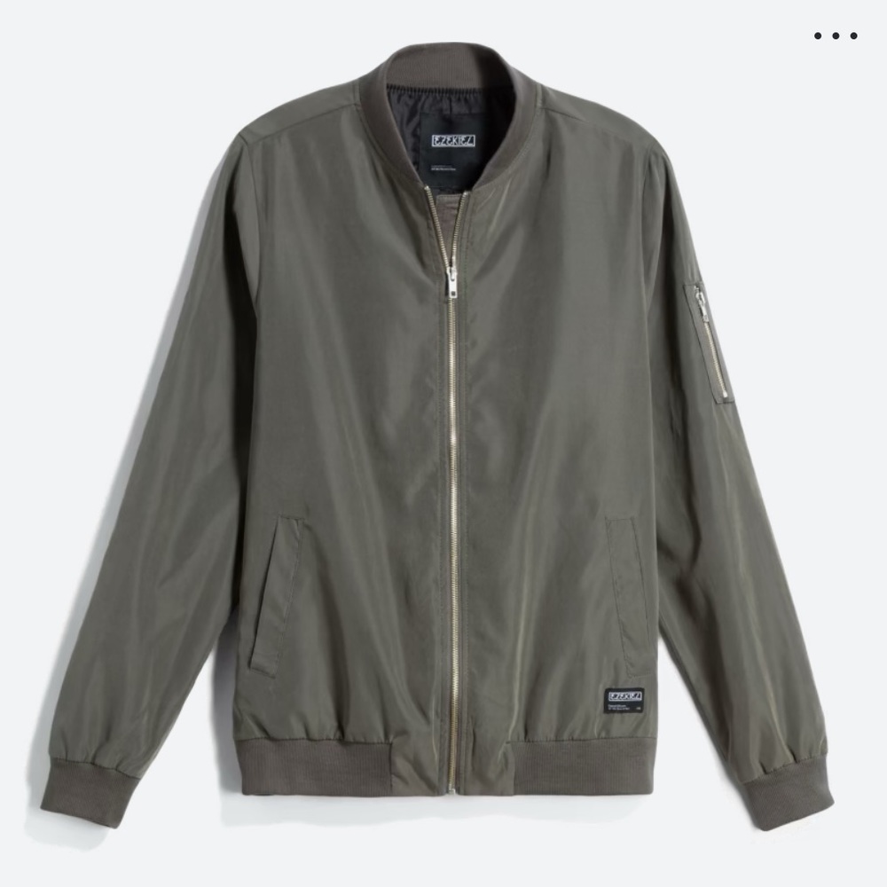 Ezekiel Rico Sueded Bomber Jacket